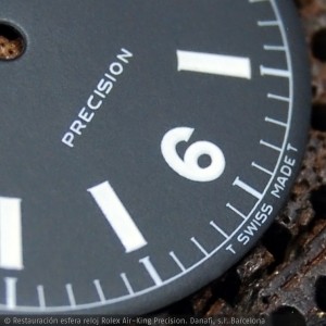 Detalle de la esfera T Swiss Made T