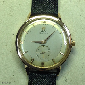Omega calibre 491 cuerda manual restauración esfera y agujas